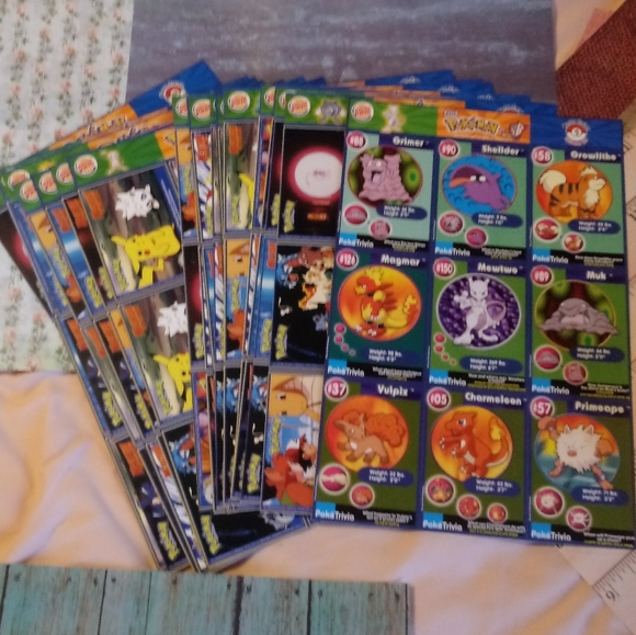 (Two Left) Pokemon Uncut Sheets (20 sheets per order) - Picture 5 of 5